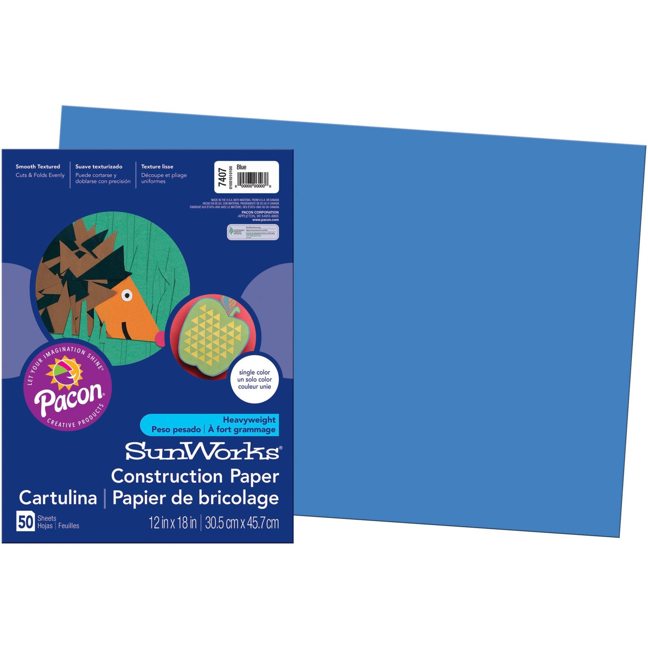Construction Paper,Smooth Textured,12